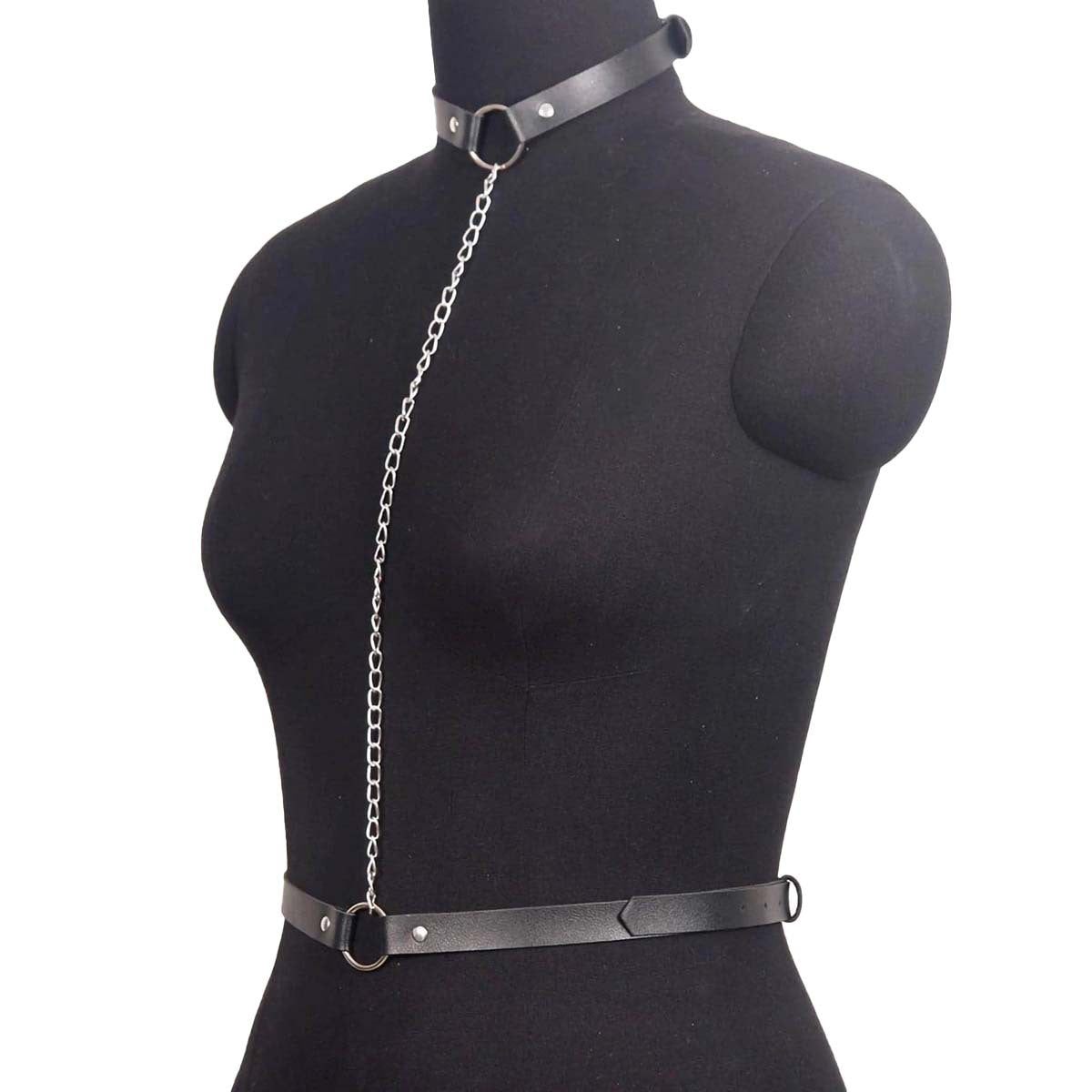 Leather Chest Harness Fashion