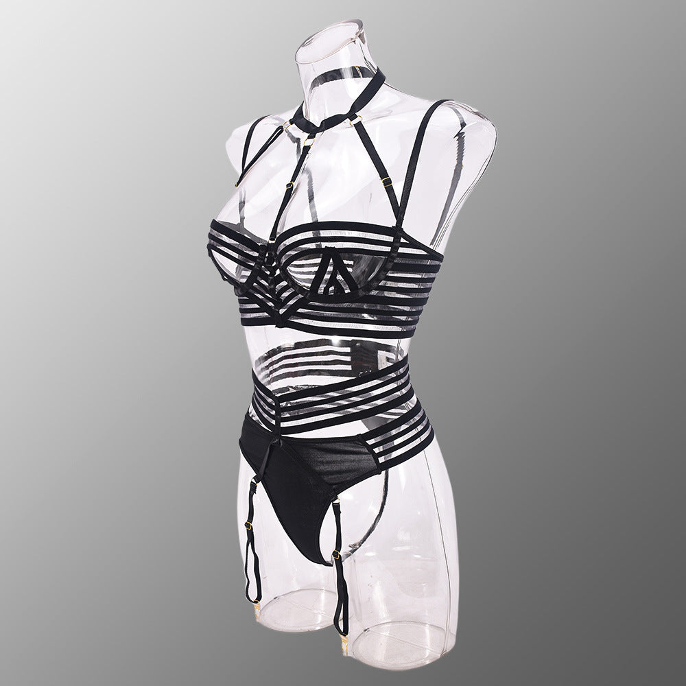 Bondage Style Lingerie Sheer