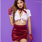 Nasty Ssxy Flight Attendant Costume Cosplay Lingeria Dress Extreme