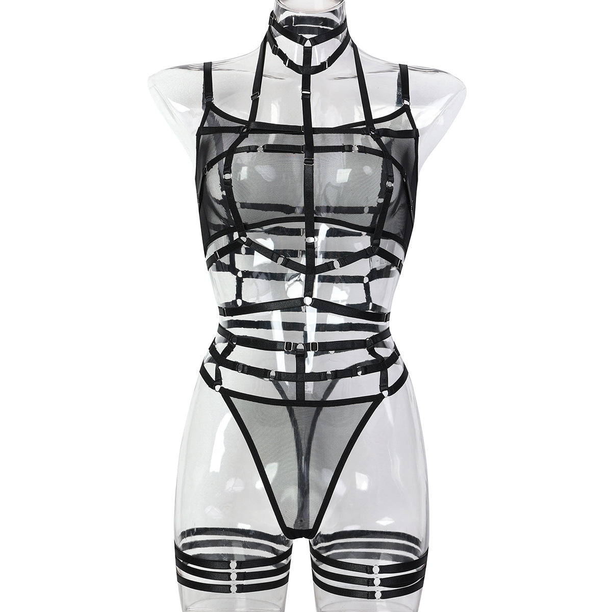 White Harness Lingerie