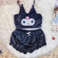 Revealing Lingerie Role Play Set Black Sexy Bunny Costumes