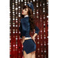 Naughty Women Sexy Police Costume Hot Lingerie Cosplay Dress Slutty