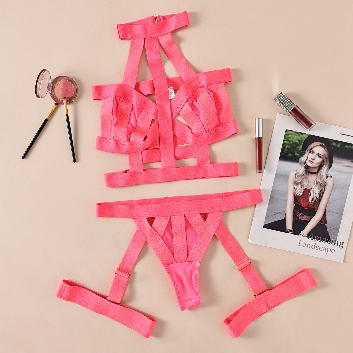Harness Choker Lingerie