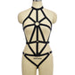 Wife White Bodysuit Submissive Bdsm Harness Lingerie Chubby Teddy