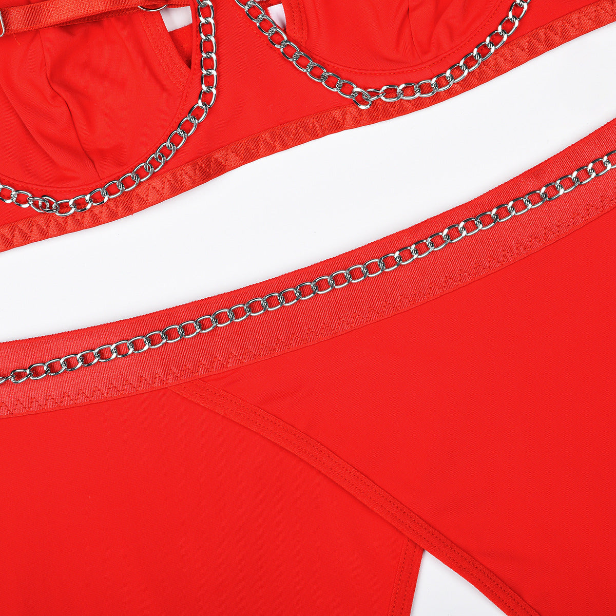 Open Crotch Panties Sheer Bra