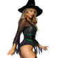 Intimate Sexy Halloween Costumes Witch Revealing Lingerie Anime Bodysuit