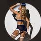 Slutty Ssxy Flight Attendant Costume Hot Lingerie Cosplay Set Revealing