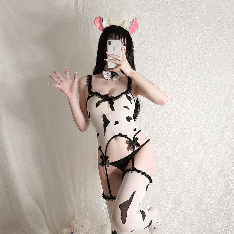 Sexy Cow Costume Thick