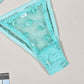 Womens Sheer Lingerie Set Sex Bra & Panty