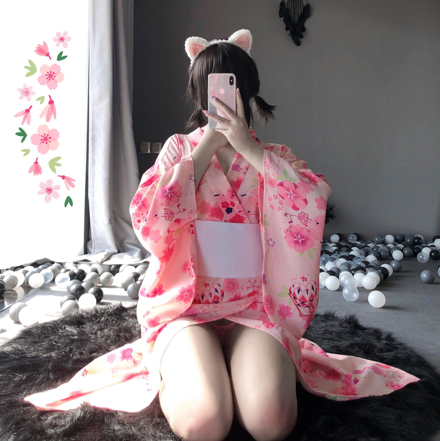 Sexy Long Kimono