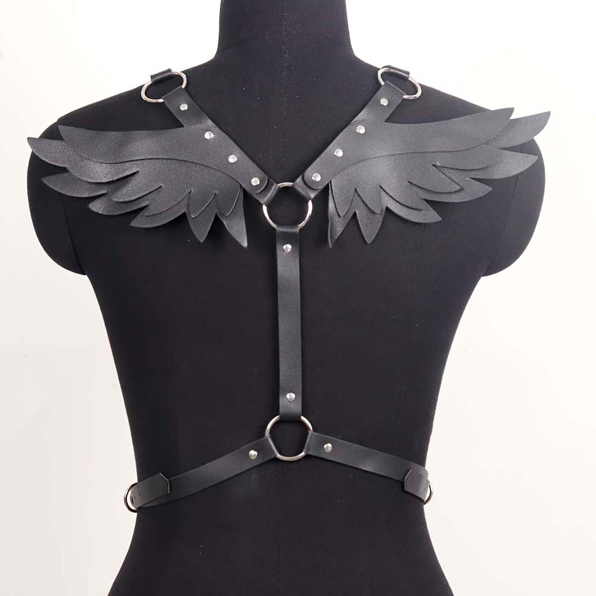 Leather Harness Bralette