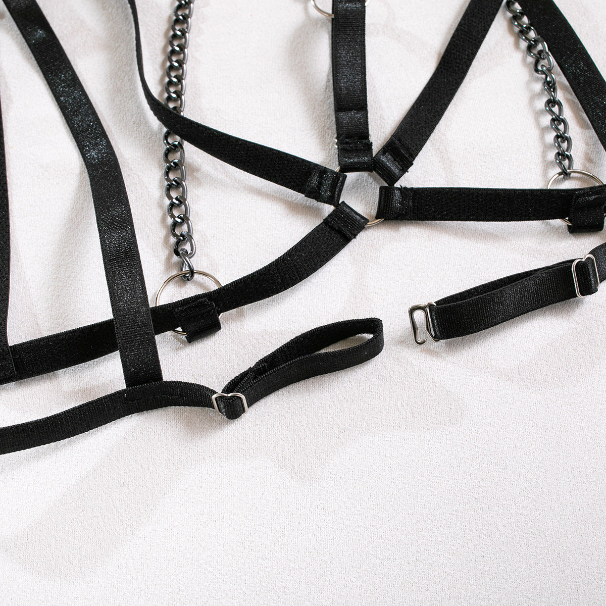 Crotchless Harness Lingerie
