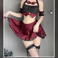 Skirt Outfits Couples Sexy School Girl Costume Role Playing Lingerie