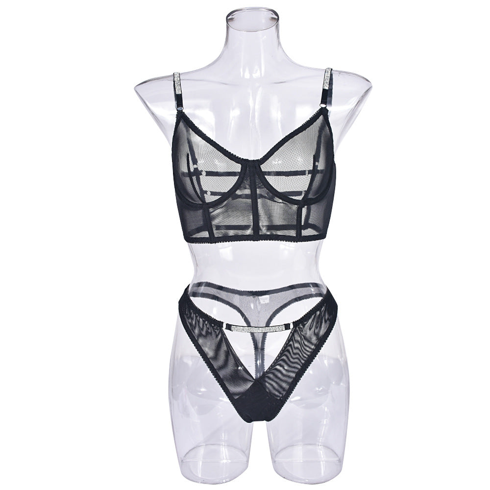 Hot Sheer Lingerie Sexy Set Sexiest Bra & Panty