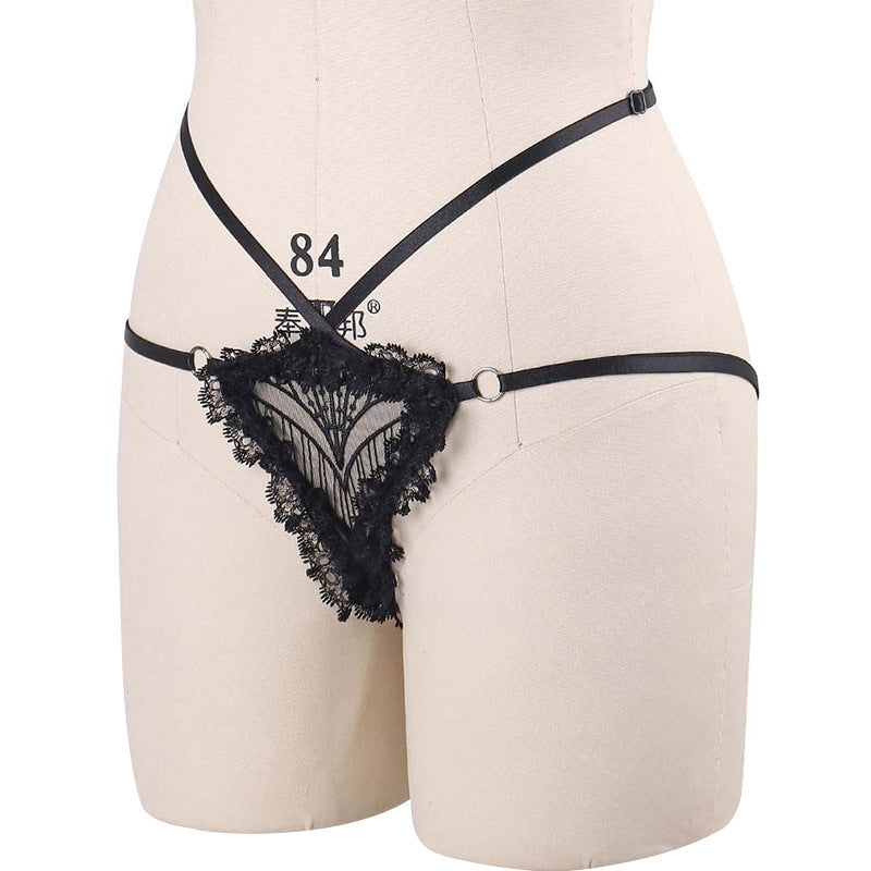 Red Crotchless Panties Public Extreme Body Harness Lingerie Sexy Thong Le Jour Jour Red Crotchless Panties Public Extreme Body Harness Lingerie Sexy Thong Le Jour Jour