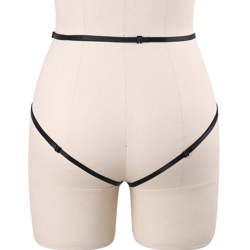 Red Crotchless Panties Public Extreme Body Harness Lingerie Sexy Thong Le Jour Jour Red Crotchless Panties Public Extreme Body Harness Lingerie Sexy Thong Le Jour Jour
