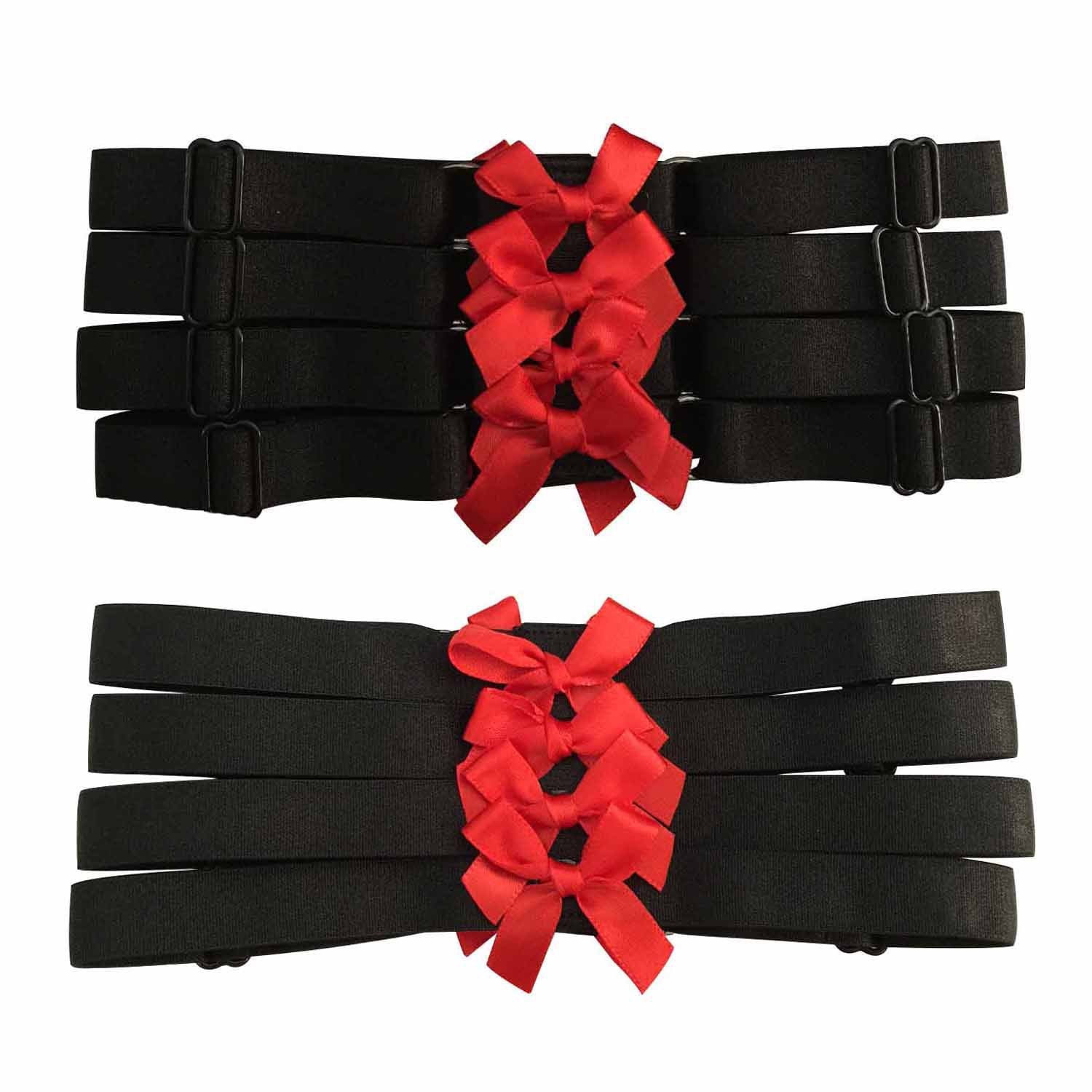 Red Leg Garter Revealing Bdsm Lingerie Harness