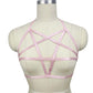 Red Sexiest Bra Revealing Bdsm Harness Lingerie