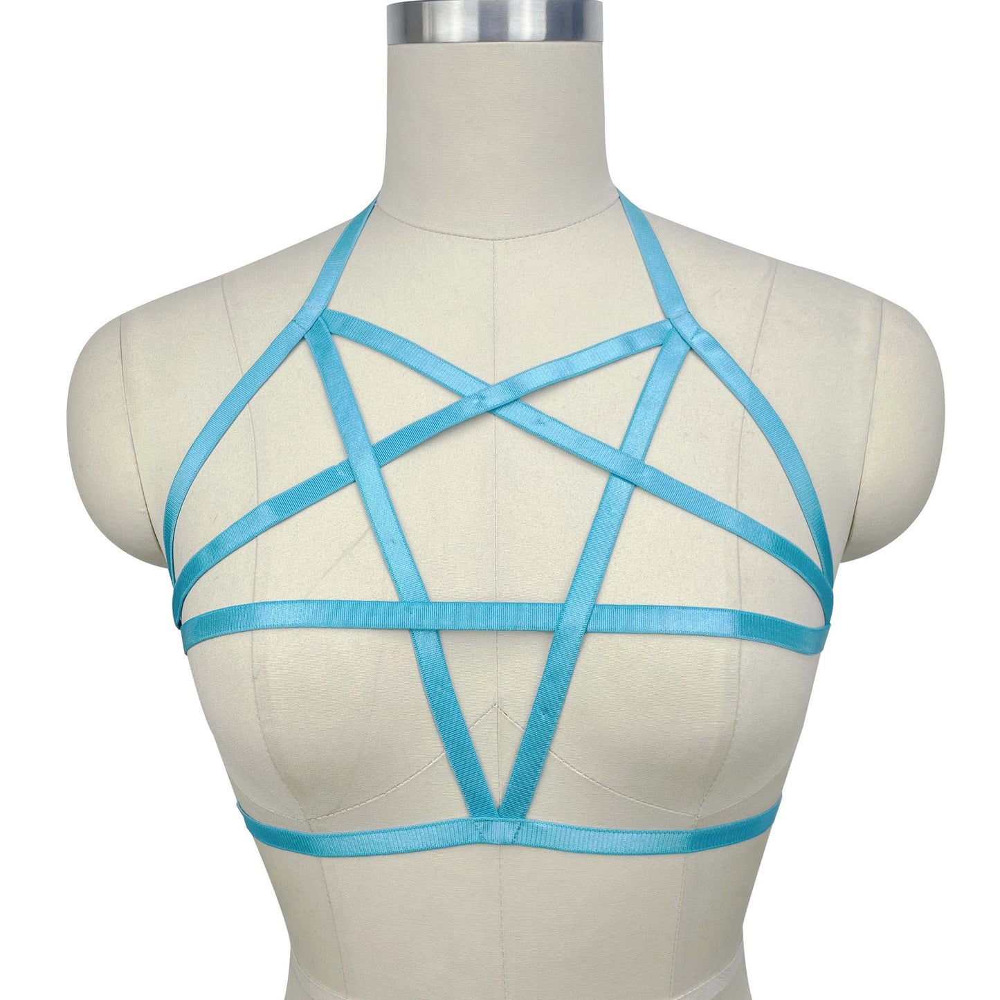 Red Sexiest Bra Revealing Bdsm Harness Lingerie