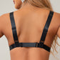 Red Strappy Bra Extreme Black Body Harness Lingerie