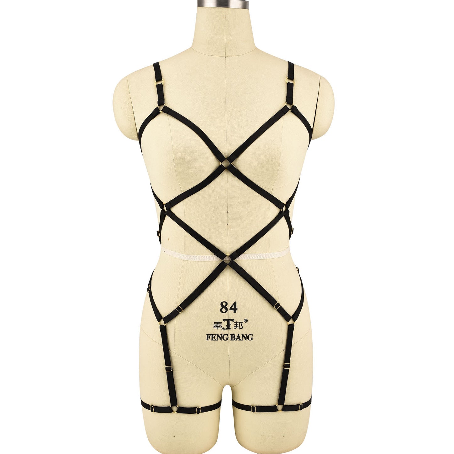 Red White Bodysuit White Bdsm Lingerie Harness Sex Teddy