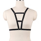 Revealing Bra Straps Red Bdsm Lingerie Harness