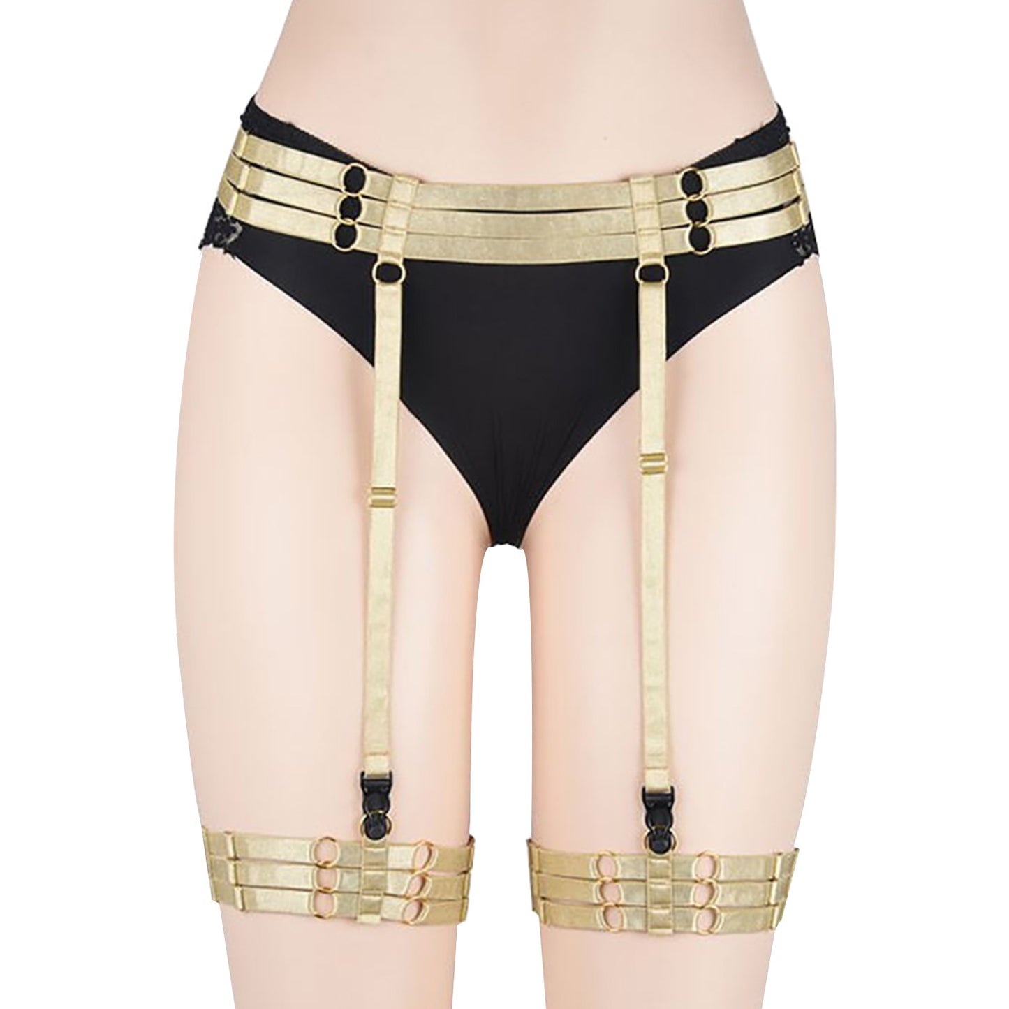 Revealing Garter Belt Thigh Highs Black Sexy Harness Lingerie Le Jour Jour Revealing Garter Belt Thigh Highs Black Sexy Harness Lingerie Le Jour Jour