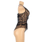 Revealing Open Back Bodysuit Hot sexy mature women in lingerie Lace Teddy