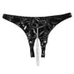 Revealing Panties Crotchless Womens Leather Lingerie