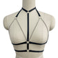 Revealing Sexiest Bra Black Bdsm Harness Lingerie