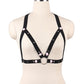 Revealing Sexiest Bra Red Bdsm Harness Lingerie