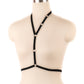 Revealing Sexy Bra Black Body Harness Lingerie