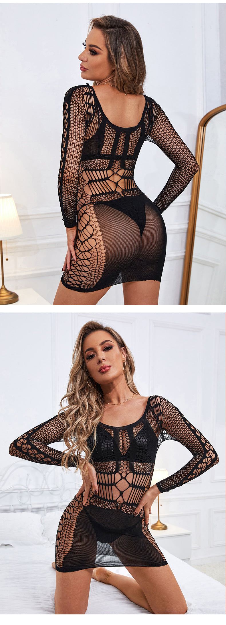 Revealing Sexy Mesh Dresses Naughty Sheer Mesh Lingerie sheer