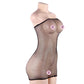 See Through Mesh Bodysuit Black Amateur Mature Lingerie Fishnet Teddy