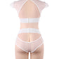 See Through Sexy Lingerie Costumes Set Revealing sexy mature lingerie Bra Panties