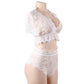 See Thru Sexy Lace Lingerie Set Extreme mature women lingerie Bra Panties