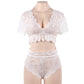 See Thru Sexy Lace Lingerie Set Extreme mature women lingerie Bra Panties