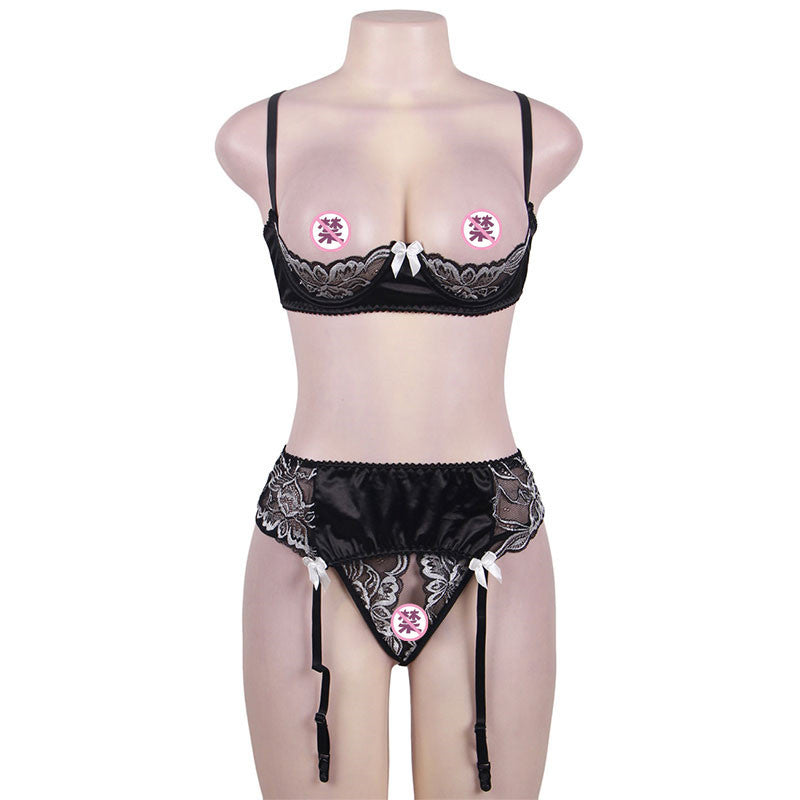 See Thru Sexy Valentines Lingerie Set Nasty mature with lingerie Bra Panties