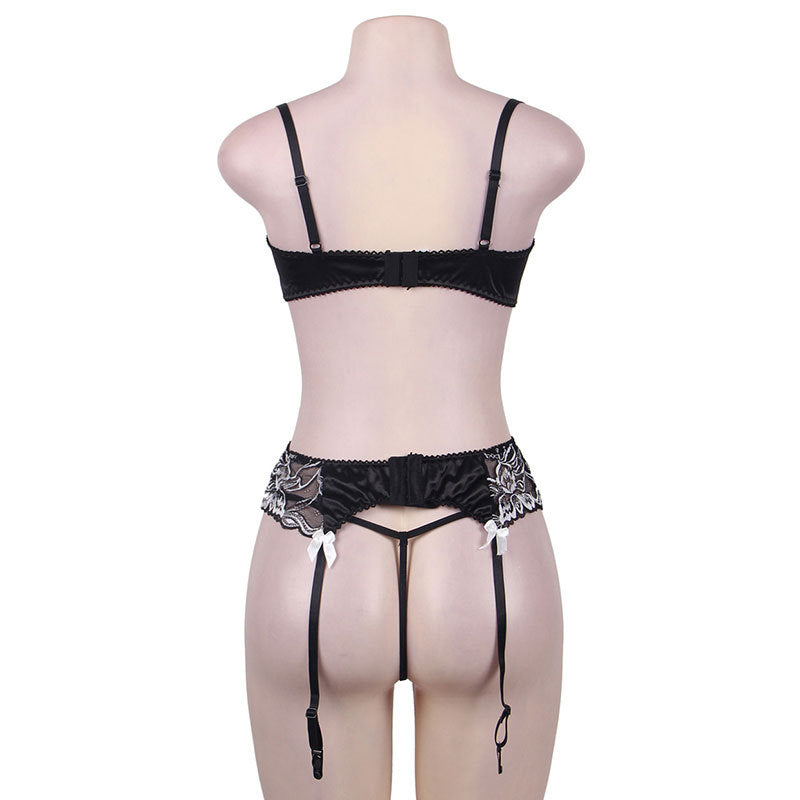 See Thru Sexy Valentines Lingerie Set Nasty mature with lingerie Bra Panties