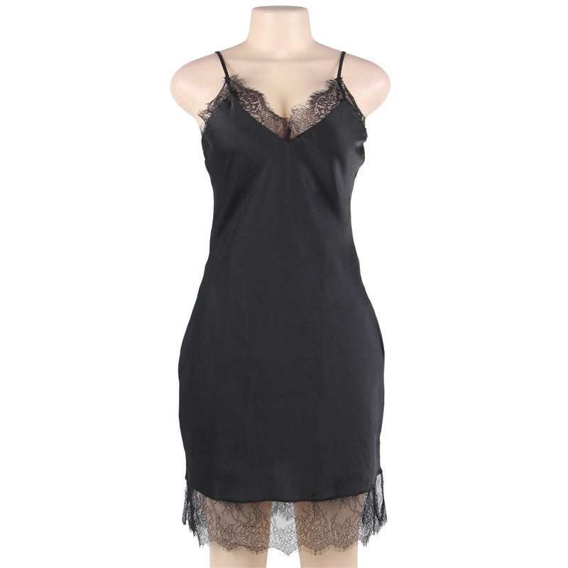 Sex Babydoll Dress Women sexy lingerie mature Chemise