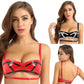 Sex Bra Faux Leather Lingerie Sexy Latina Red Top