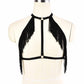 Sex Bra for Sexy Sexiest Black Body Harness Lingerie