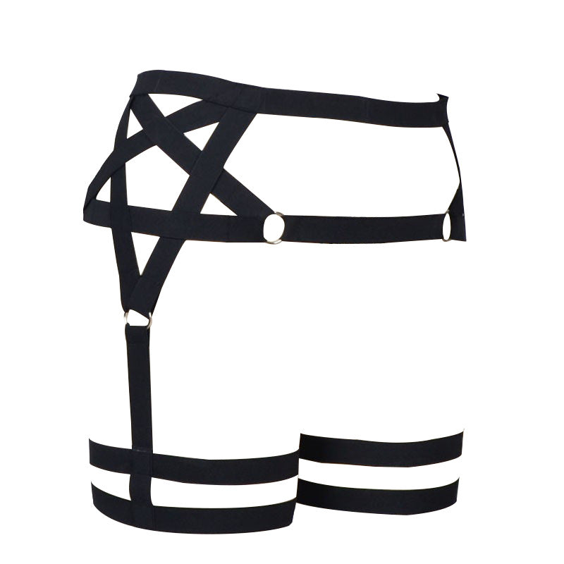 Sex Garter Belt With No Panties Sexiest Bdsm Lingerie Harness