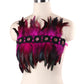 Sex Harness Bra Sexiest Strappy Harness Lingerie Feather Bra