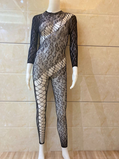 Sex Lingerie Bodystocking Sexiest Women In Crotchless Lingerie Mesh Bodysuit