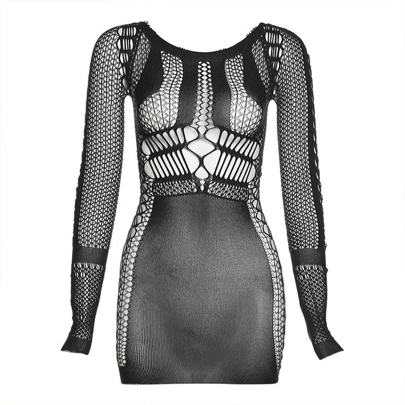 Sex See Through Dress Sexy Naughty Plus Size Mesh Lingerie