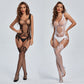 Sex Sexy Bodystocking Chubby See Through Mesh Lingerie sheer Bodysuit