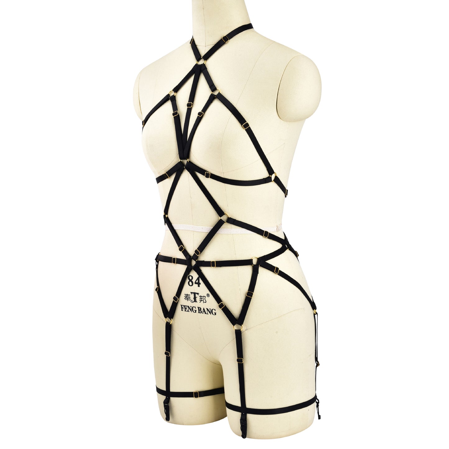 Sex Sexy Bodysuit Strapy Body Harness Lingerie White Teddy