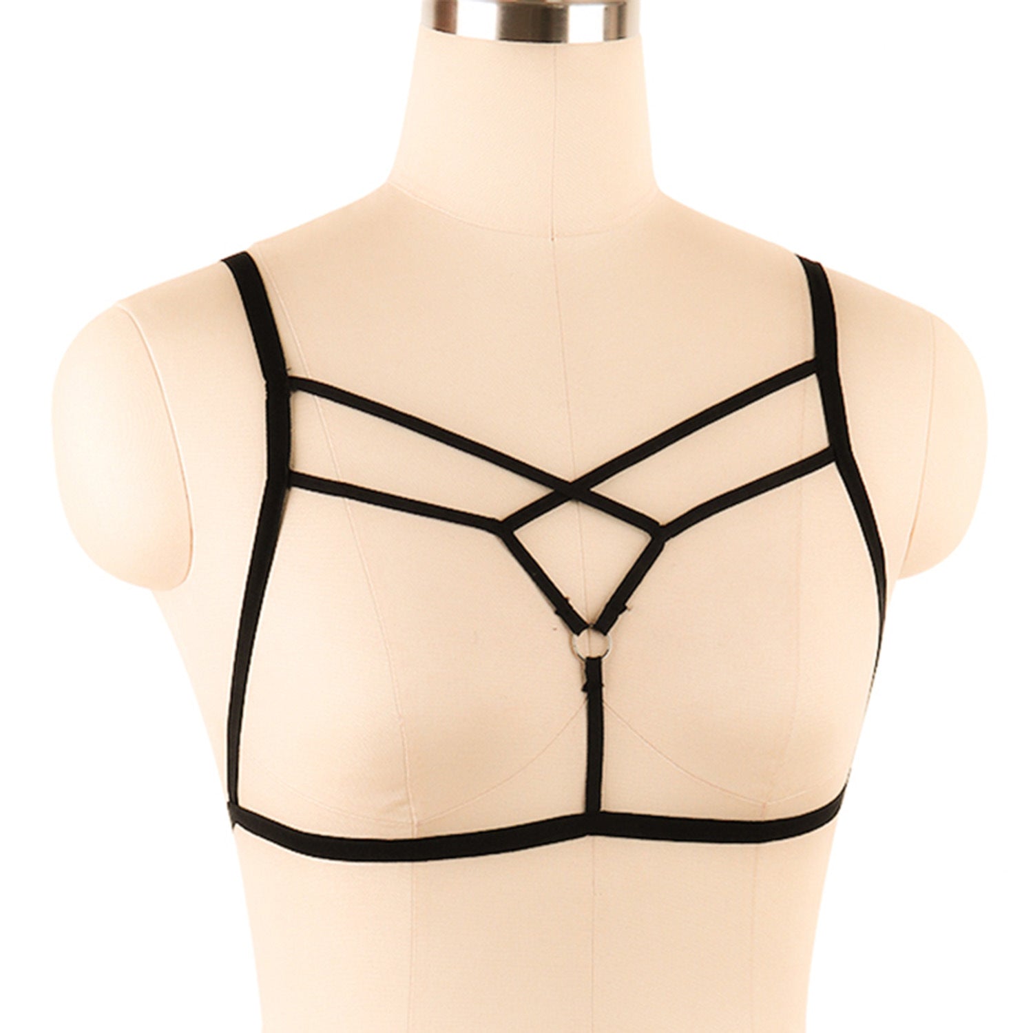 Sex Strappy Bra Sexiest Black Body Harness Lingerie