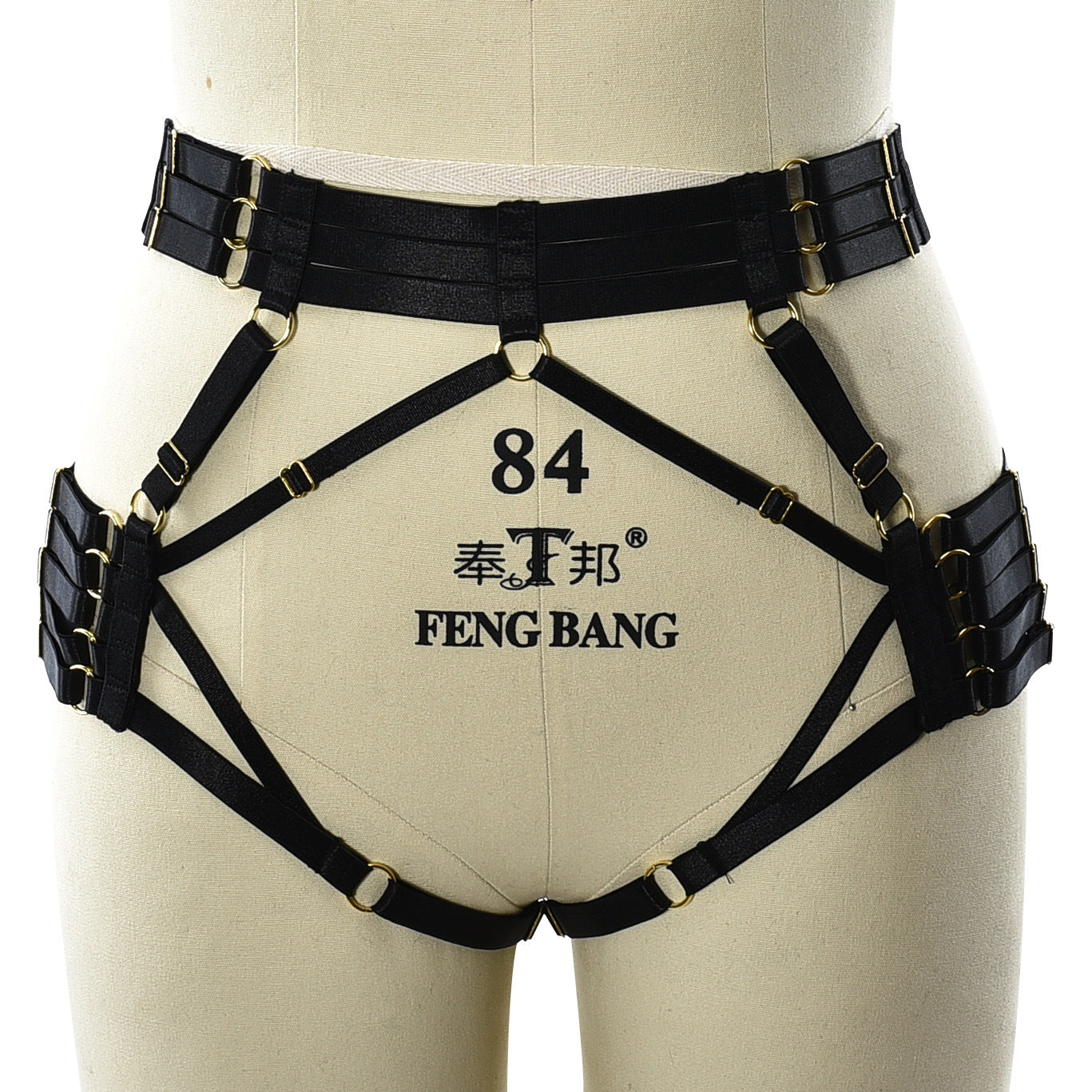 Sexiest Crotchless Panty Set Sex Sexy Harness Lingerie Strapy Thong